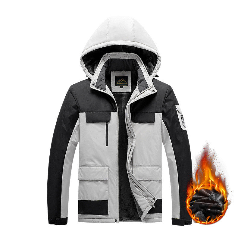 Fleece-Lined Padded Ski Jacket, photo 4