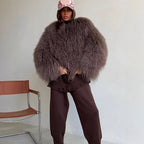 Short Faux Fur Jacket, photo 3