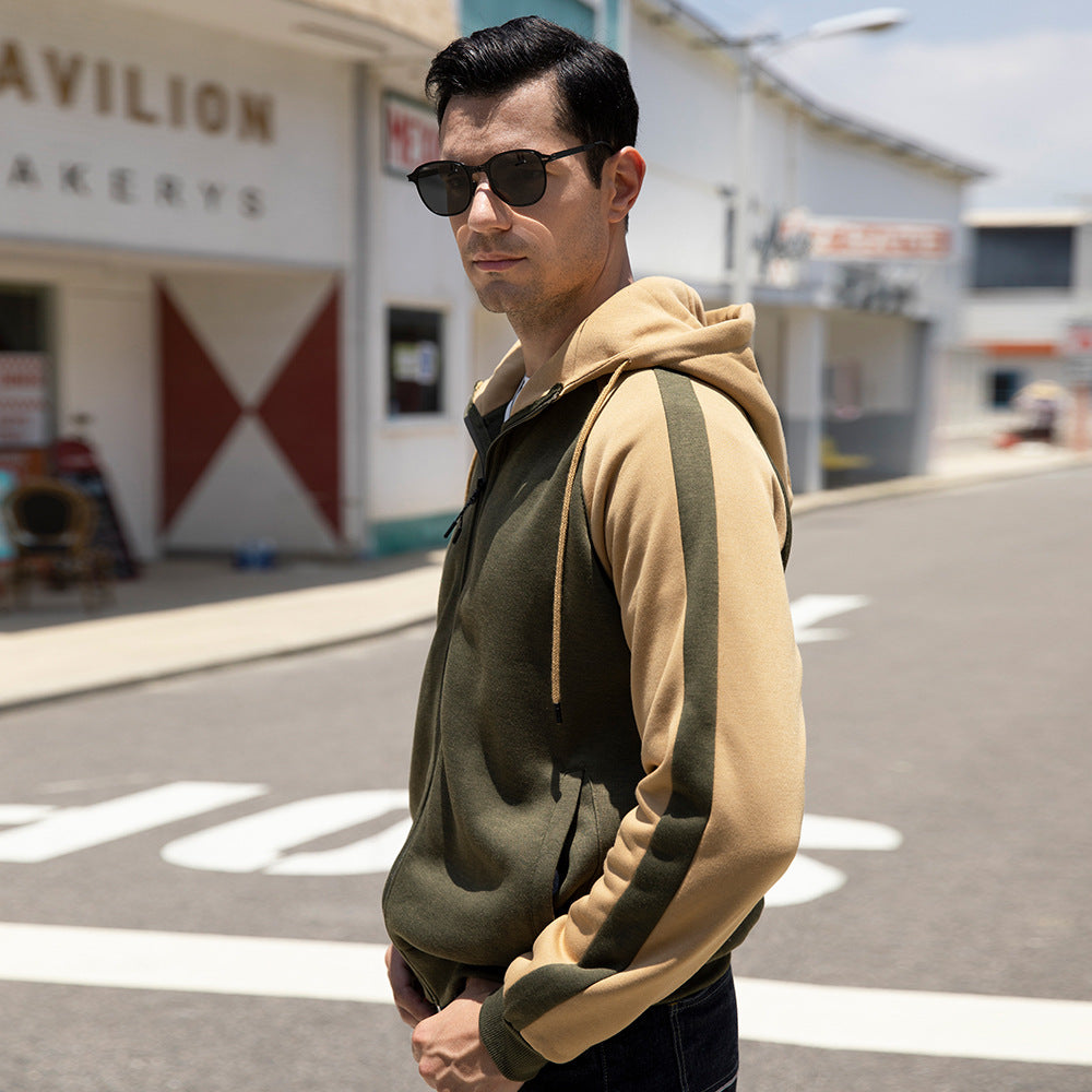 Colour Block Zip Up Hoodie, photo 2