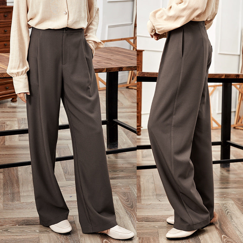 Pleated High Waist Wide Leg Trousers, photo 5