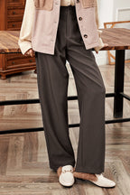 Pleated High Waist Wide Leg Trousers, photo 2