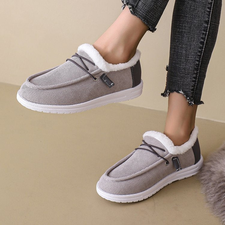 Fleece Lined Canvas Winter Boots, photo 2