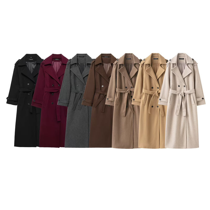 Double-Breasted Maxi Coat, photo 5