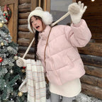 Cropped Stand Collar Puffer Jacket, photo 3