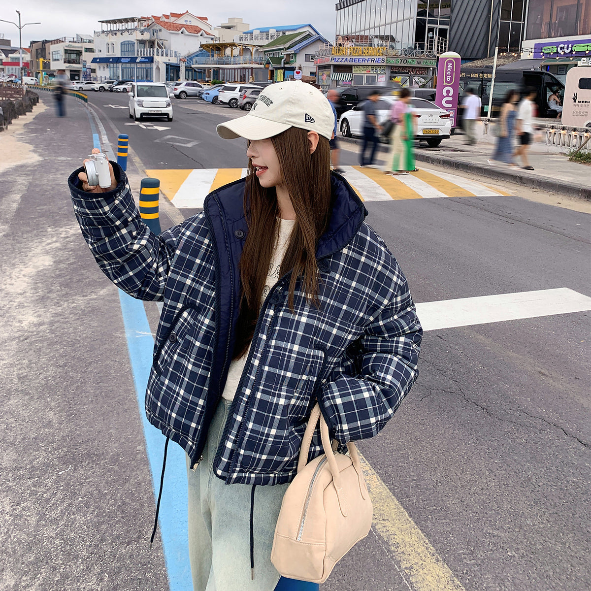 Reversible Check Puffer Jacket, photo 6