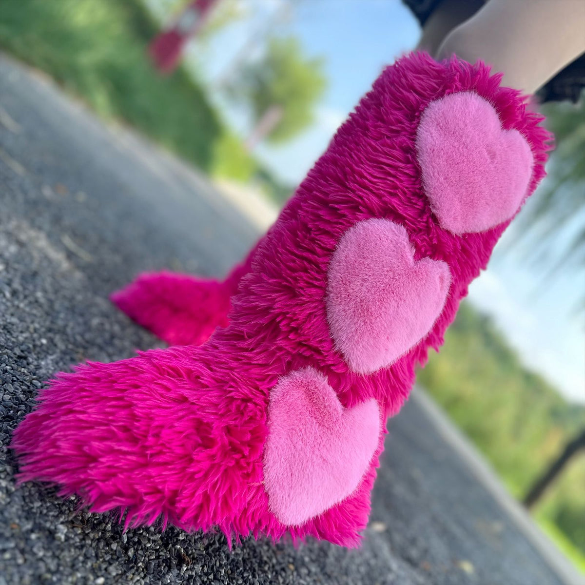 Fluffy Faux Fur Snow Boots, photo 3