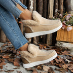 Fur Lined Suede Ankle Snow Boots, photo 7
