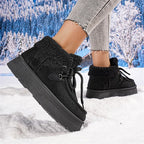Lace-Up Faux Fur Snow Boots, photo 6