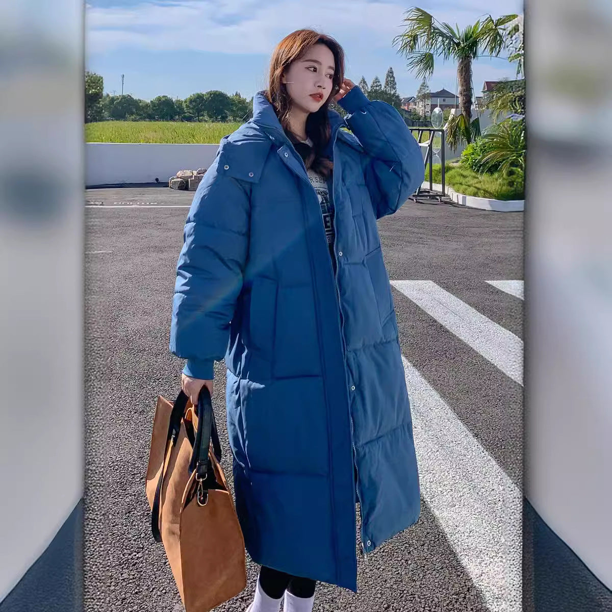Oversized Longline Puffer Coat, photo 7