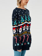 Reindeer Christmas Crew Neck Jumper, photo 4