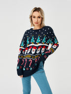 Reindeer Christmas Crew Neck Jumper, photo 3
