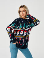 Reindeer Christmas Crew Neck Jumper, photo 5