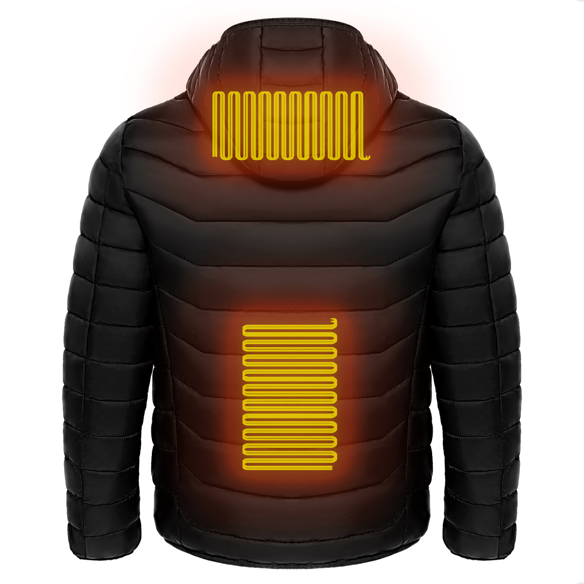 Heated Hooded Puffer Jacket, photo 3