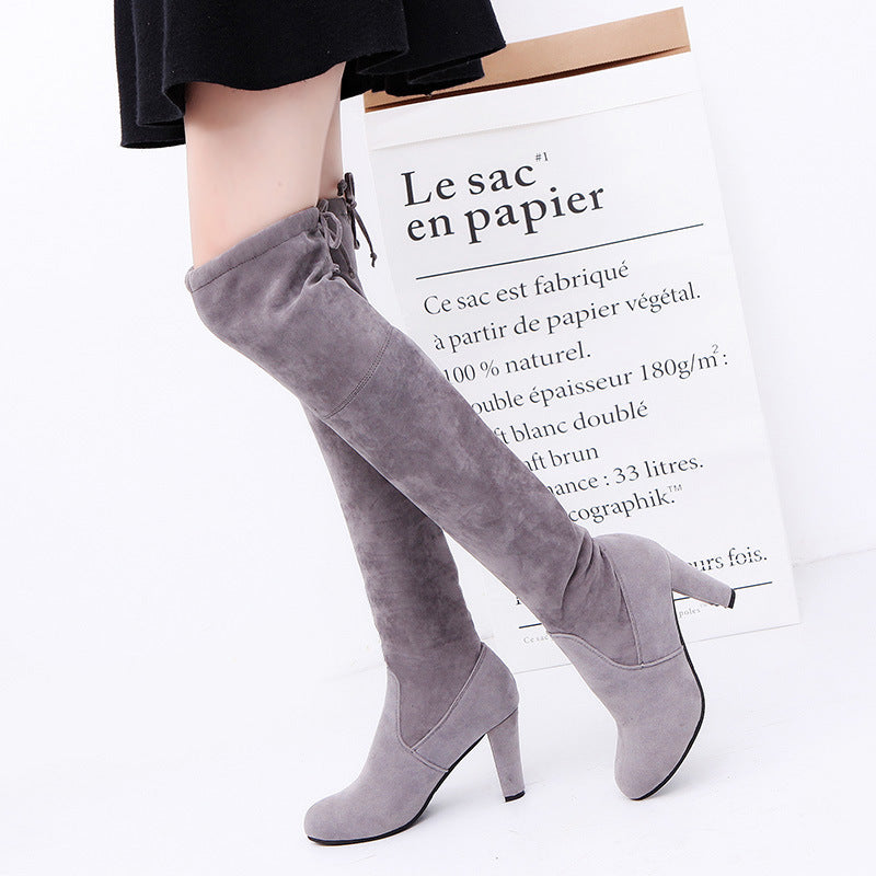 Knee High Block Heel Boots, photo 4