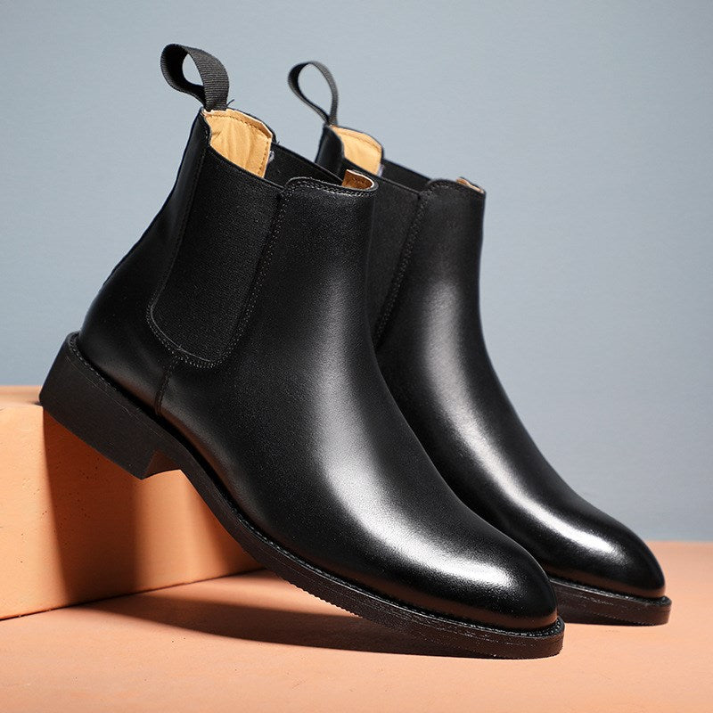 Patent Pointed Chelsea Boots, photo 5