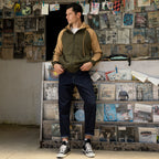 Colour Block Zip Up Hoodie, photo 4