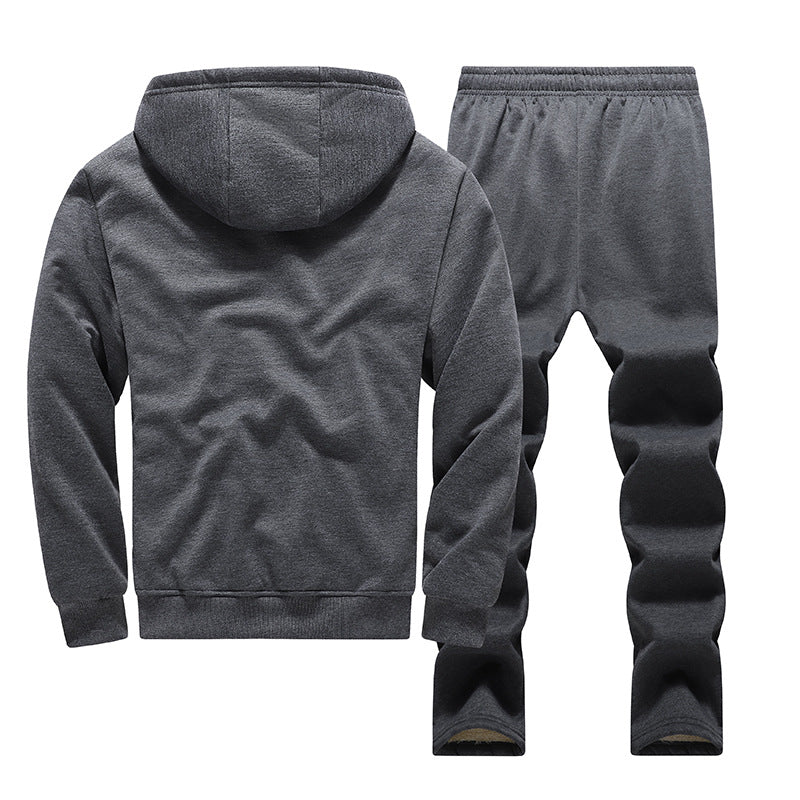 Fleece Lined Zip Hoodie Tracksuit, photo 5