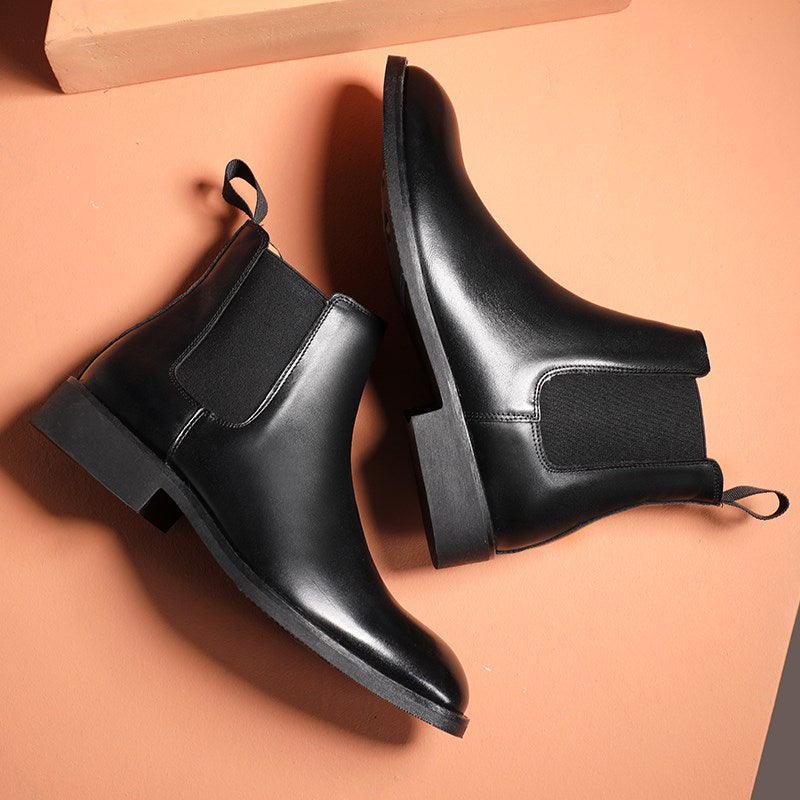 Patent Pointed Chelsea Boots, photo 3