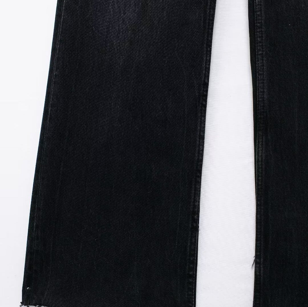 High Waist Straight Wide Leg Jeans, photo 6