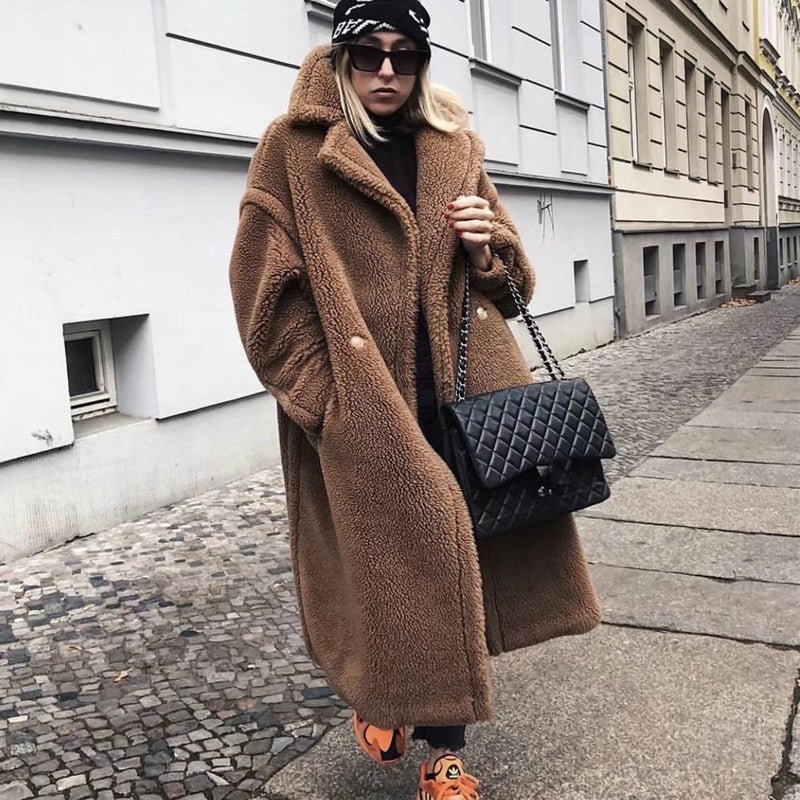 Long Teddy Faux Fur Coat, photo 3