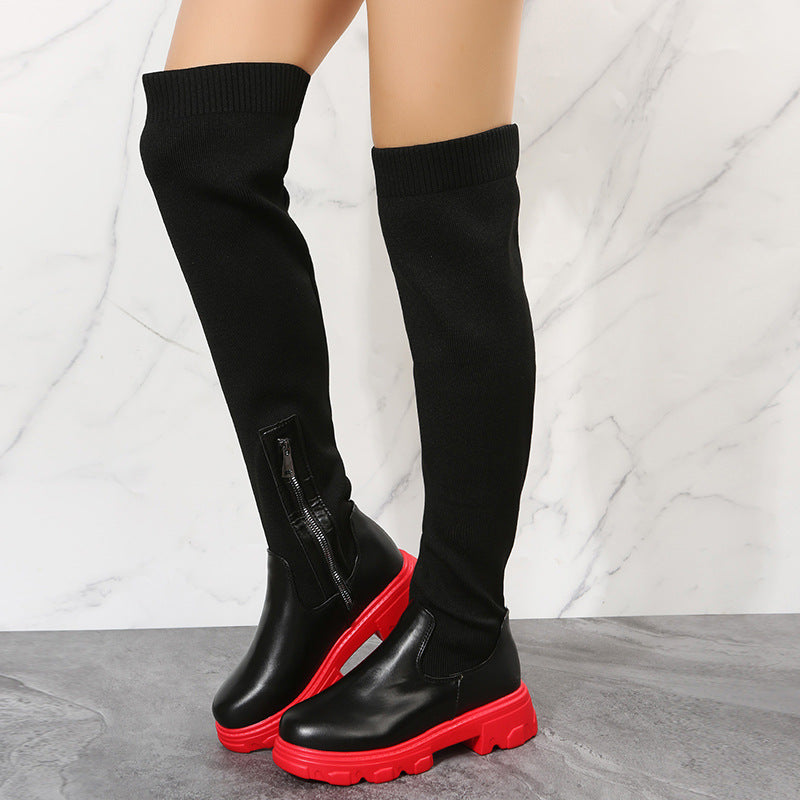 Knee High Platform Boots, photo 4