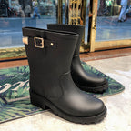 Short Rain Boots with Buckle, photo 1