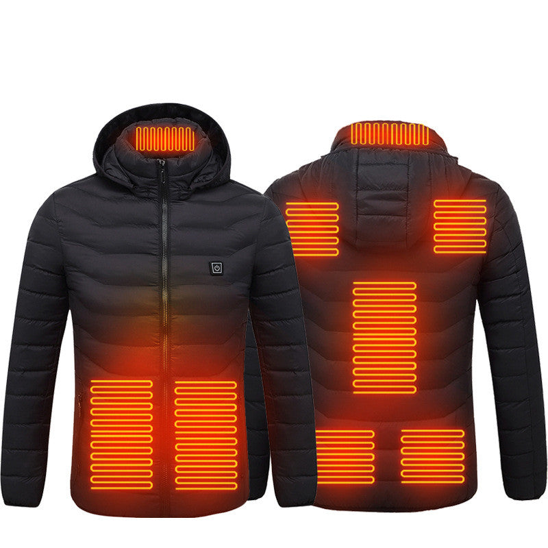 Heated Hooded Puffer Jacket, photo 6