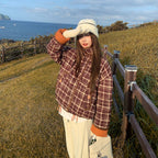 Reversible Check Puffer Jacket, photo 1