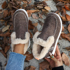 Fur Lined Suede Ankle Snow Boots, photo 1
