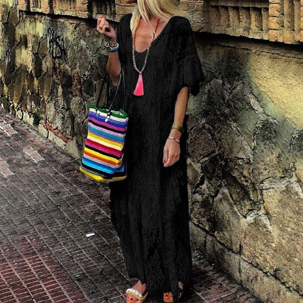 Crochet Lace Maxi Dress, photo 5