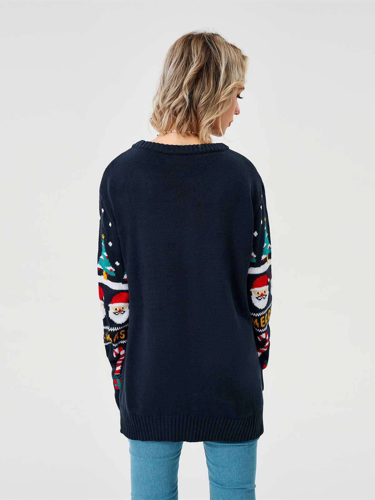 Reindeer Christmas Crew Neck Jumper, photo 8