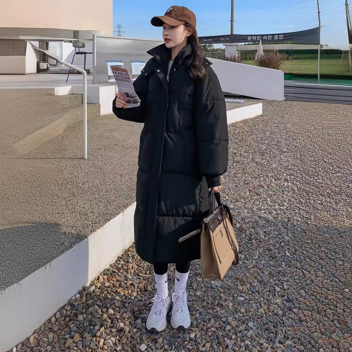 Oversized Longline Puffer Coat, photo 2