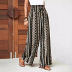 Boho Print Wide Leg Trousers, photo 1