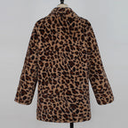 Leopard Print Faux Fur Coat, photo 10