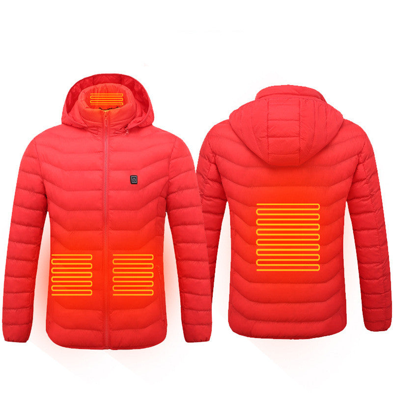 Heated Hooded Puffer Jacket, photo 15
