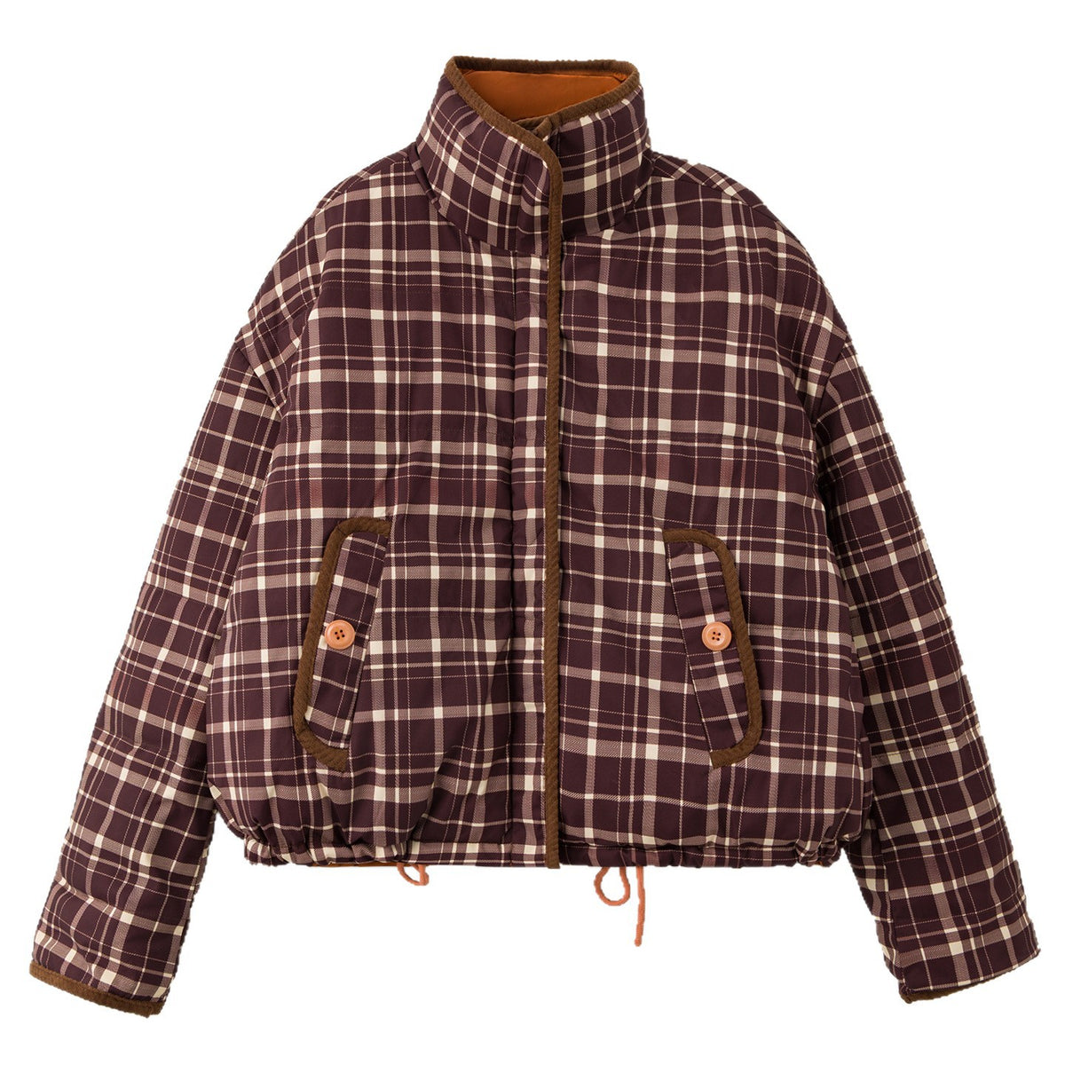 Reversible Check Puffer Jacket, photo 3