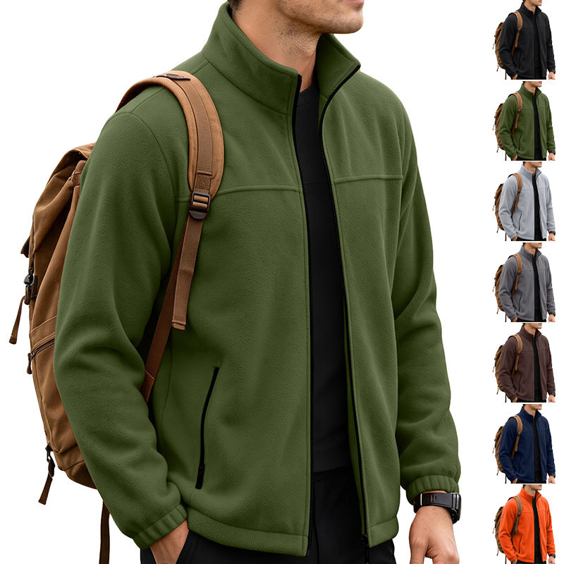 Stand Collar Fleece Jacket, photo 11