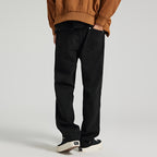 Black Straight Leg Loose Jeans, photo 3