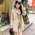 British Style Trench Coat in khaki