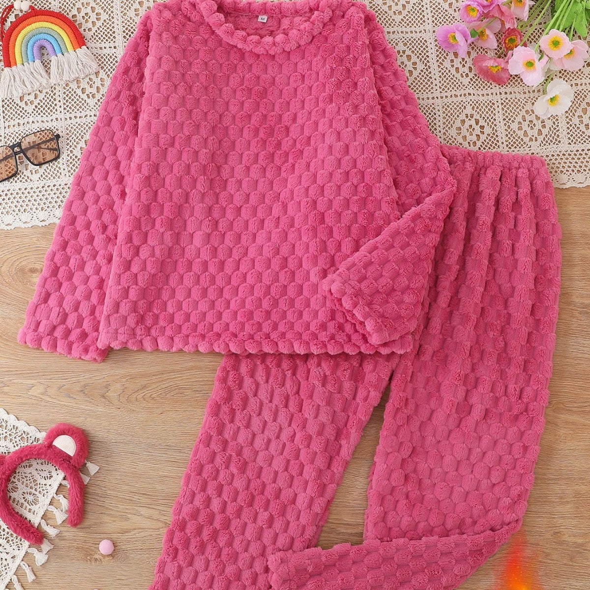 Flannel Fleece Pyjama Set, photo 3