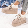 Lace-Up Faux Fur Snow Boots, photo 5