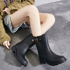 Short Rain Boots with Buckle, photo 2