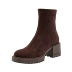 Heeled Ankle Boots with Back Zip, photo 7