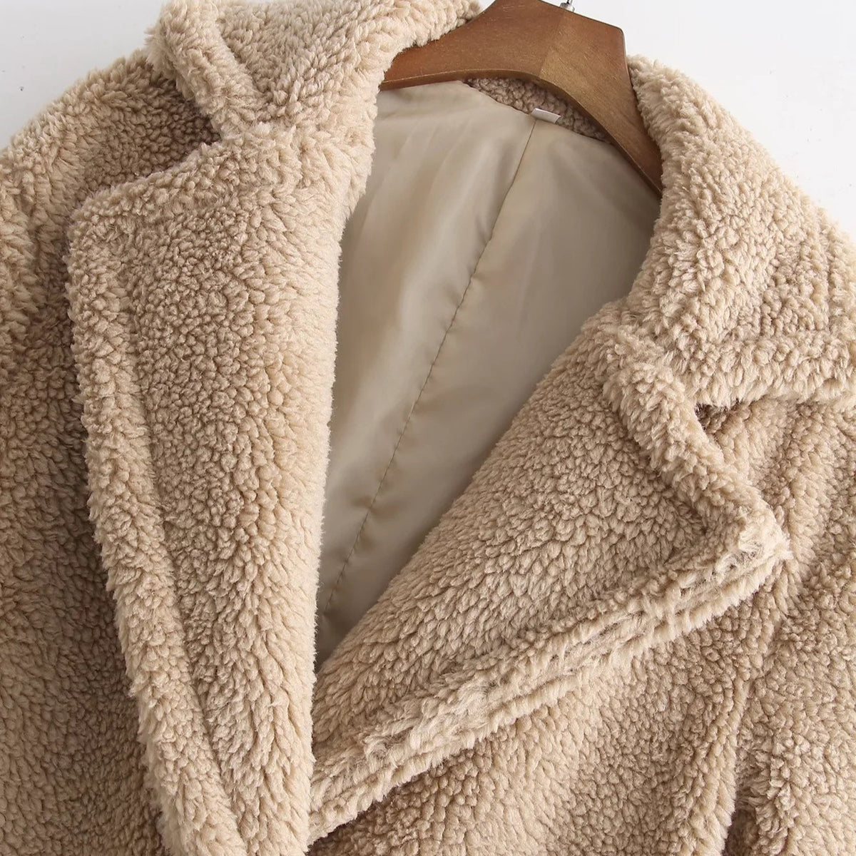 Long Teddy Faux Fur Coat, photo 5