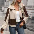Contrast Fleece Zip Jacket, photo 1