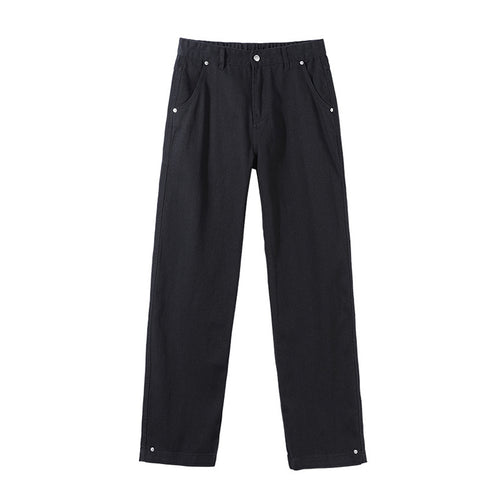 Black Straight Leg Loose Jeans, photo 1