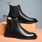 Patent Pointed Chelsea Boots, photo 2