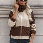 Contrast Fleece Zip Jacket, photo 3
