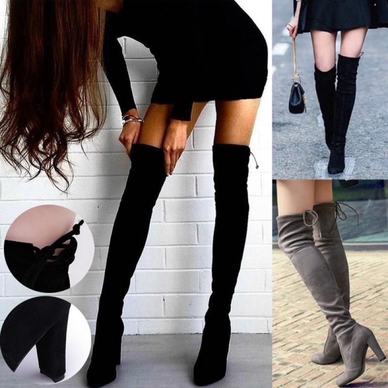 Knee High Block Heel Boots, photo 3