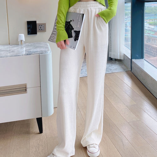 Chenille Wide Leg Trousers, photo 2